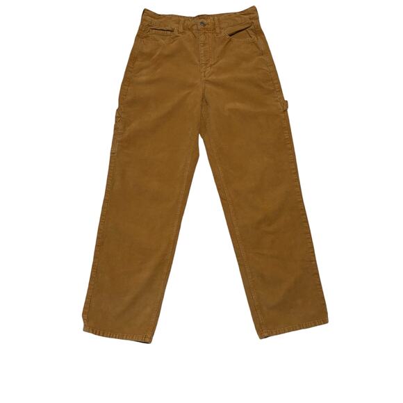 American Eagle Super Stretch Jeans 6 Regular Tan Denim Straight Leg Streetwear - Picture 1 of 7